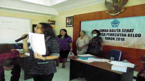 Lomba Balita Sehat se-Desa Pemecutan Kelod